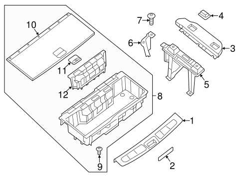 2015 nissan pathfinder parts diagram