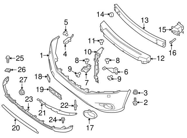 2015 nissan pathfinder parts diagram