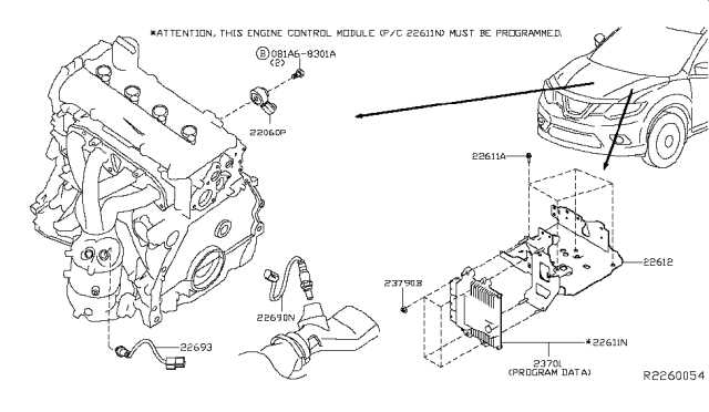 2015 nissan rogue parts diagram