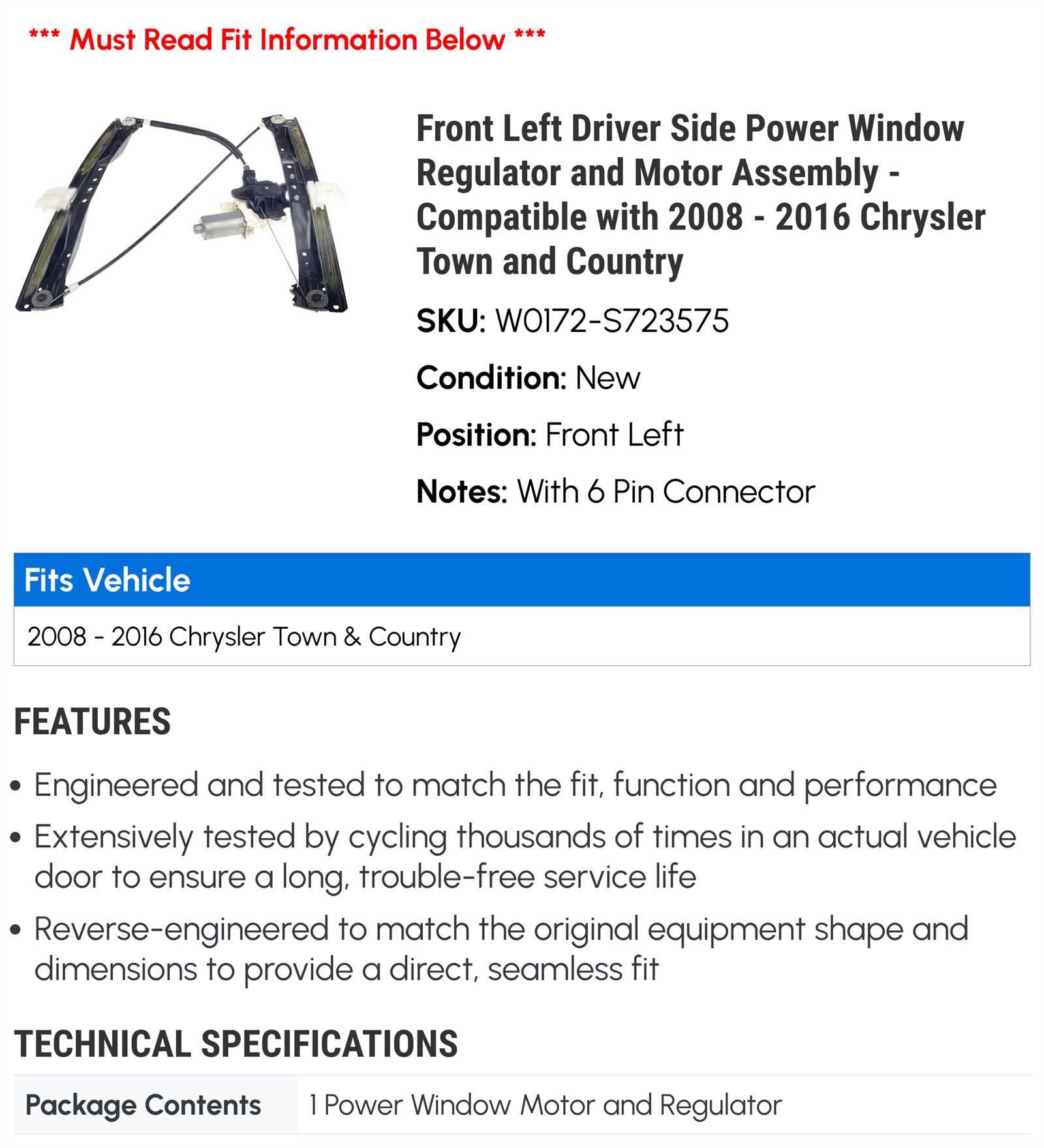 2016 chrysler town and country parts diagram