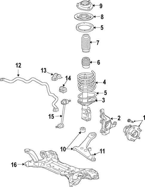 2016 chrysler town and country parts diagram