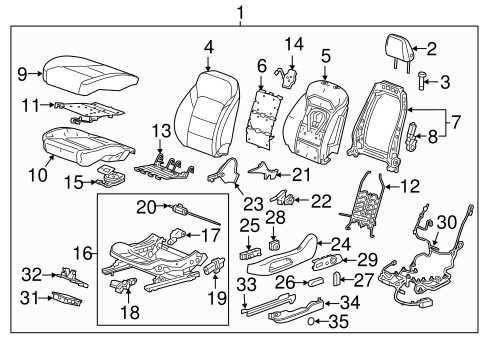 2016 gmc acadia parts diagram