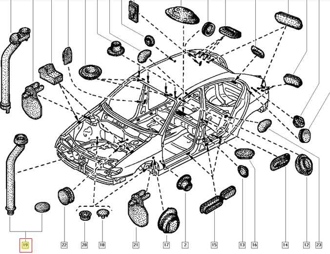 2016 toyota corolla body parts diagram