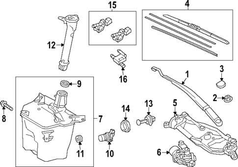 2016 toyota corolla parts diagram