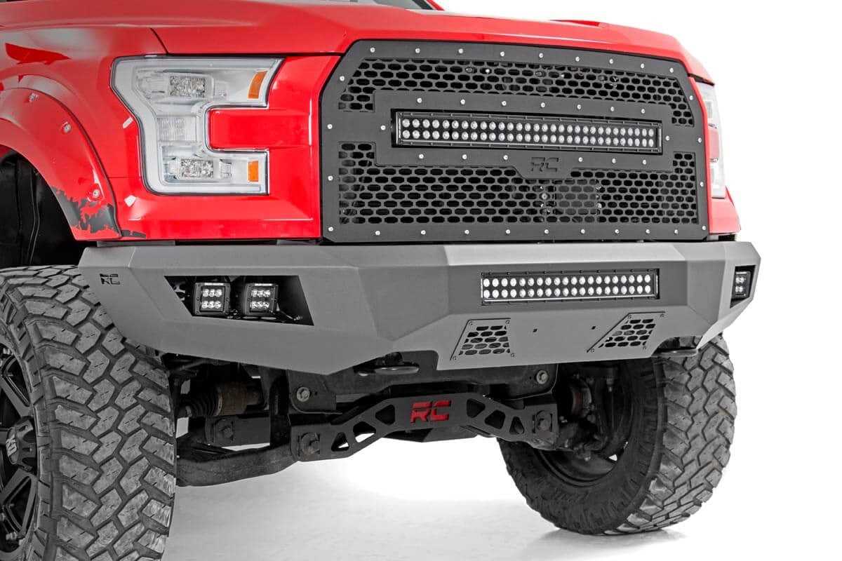 2017 ford f150 front bumper parts diagram