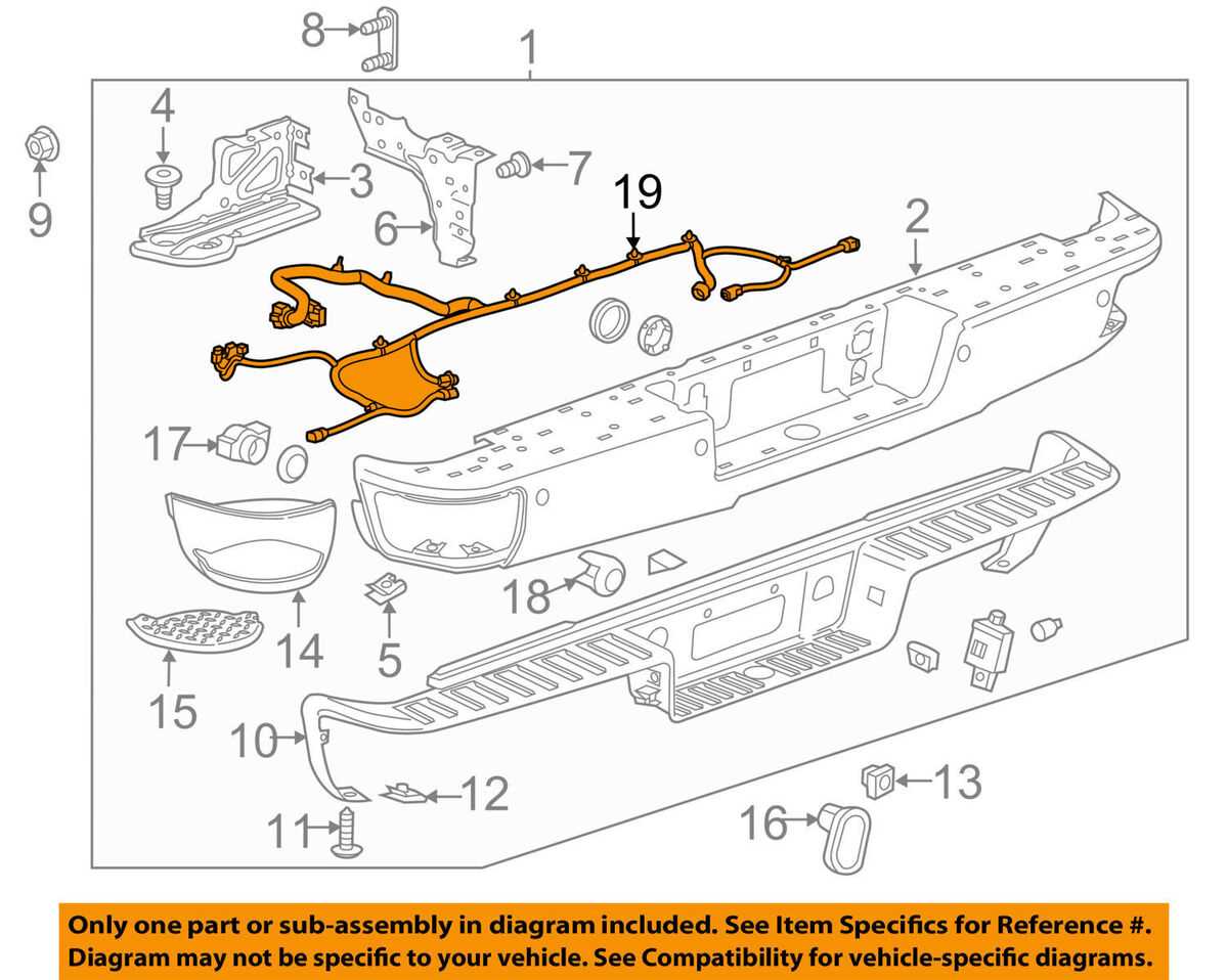 2017 gmc sierra parts diagram