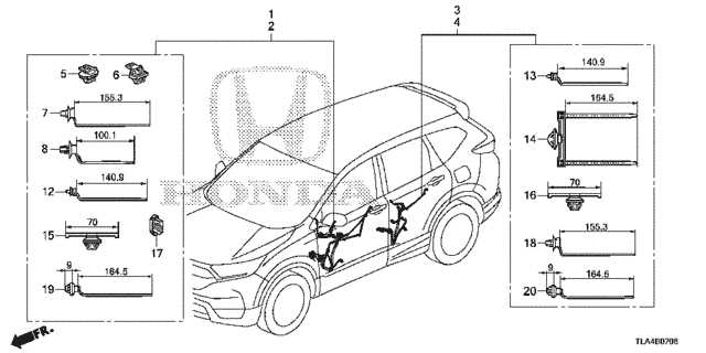 2017 honda cr v parts diagram