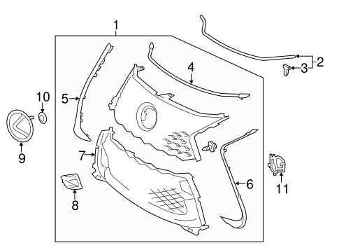 2017 toyota corolla body parts diagram