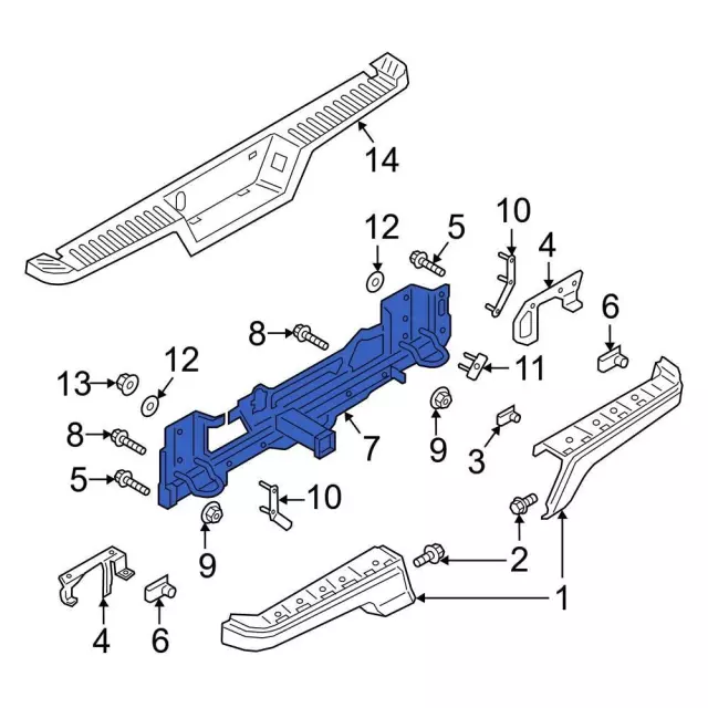 2017 ford f 150 parts diagram