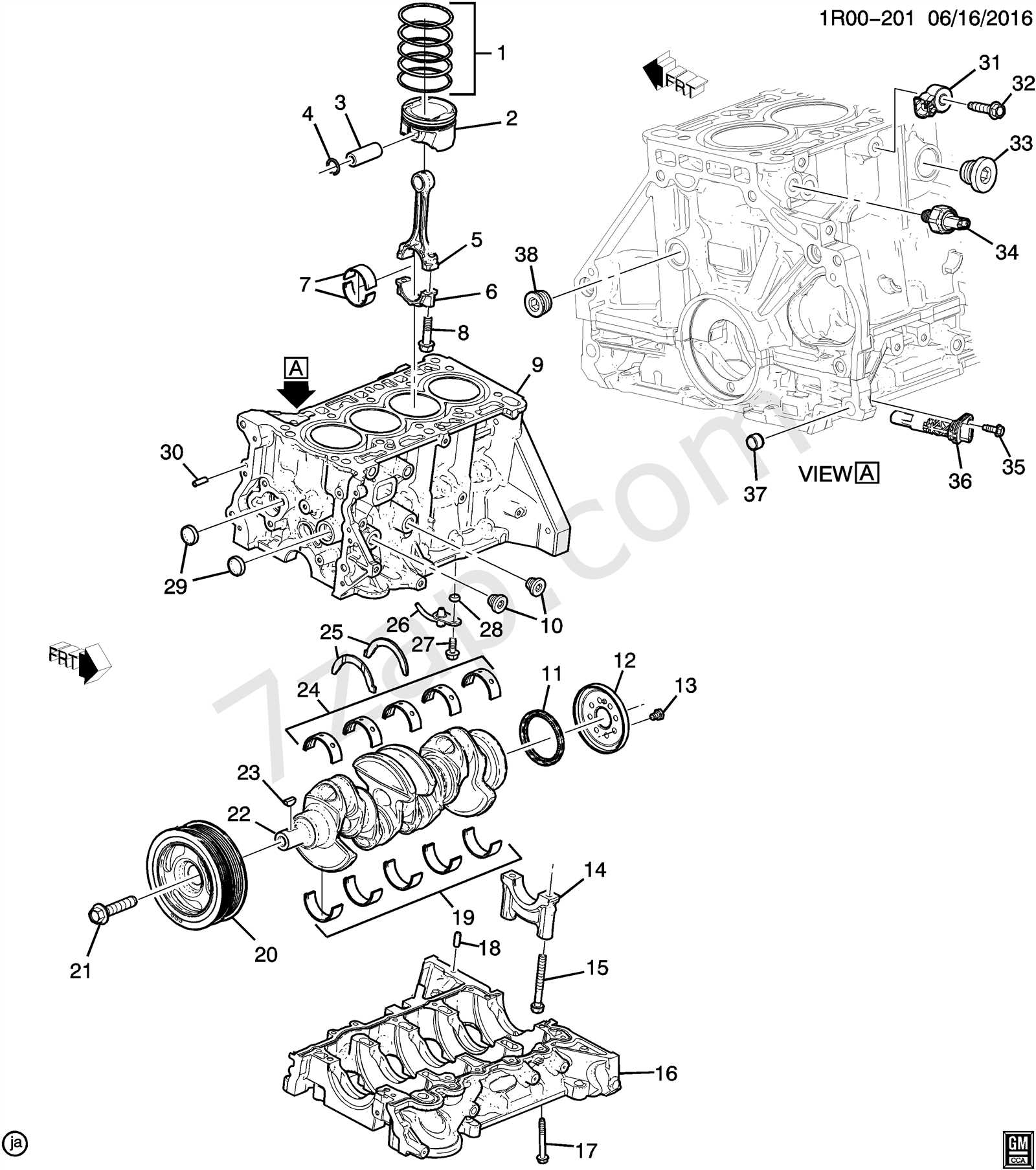 2018 chevy cruze parts diagram