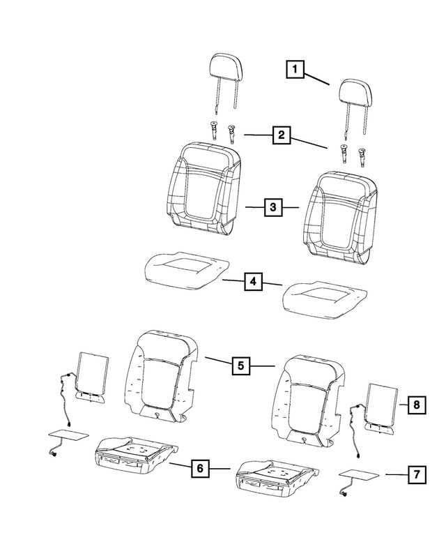 2018 dodge journey parts diagram