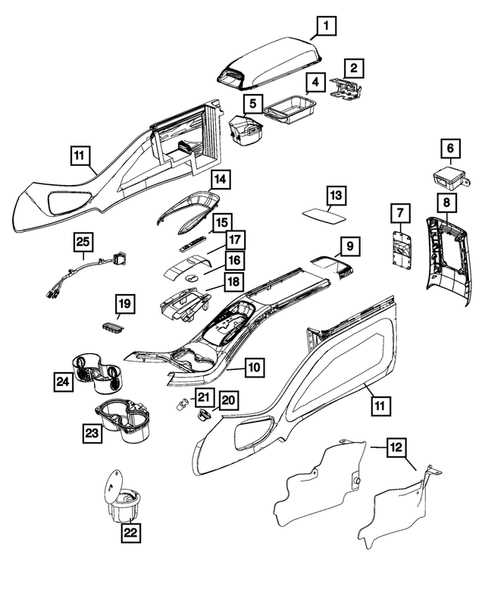 2018 dodge journey parts diagram