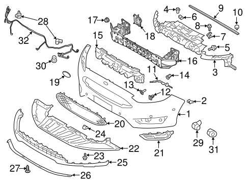 2018 ford escape body parts diagram