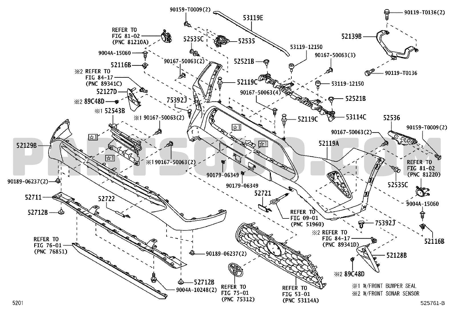 2018 toyota tacoma parts diagram