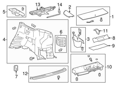 2018 toyota highlander parts diagram