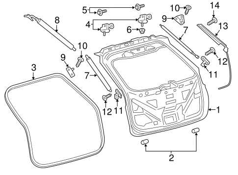 2019 ford edge parts diagram