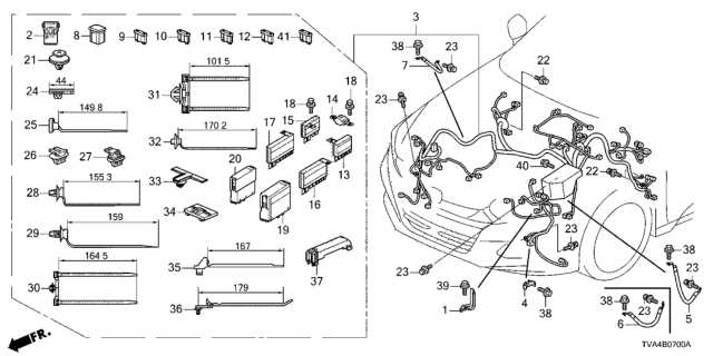 2019 honda accord parts diagram