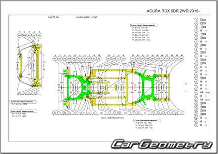 2019 acura rdx parts diagram