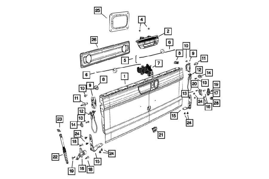 2020 ford f250 parts diagram