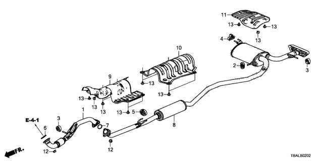 2020 honda civic parts diagram