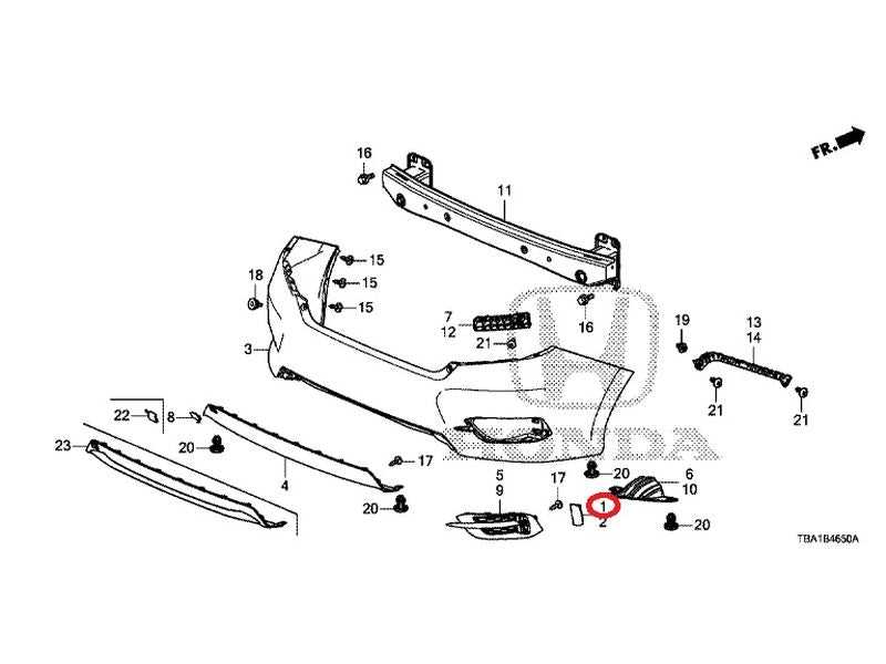 2020 honda civic parts diagram