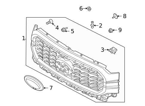 2021 ford f 150 parts diagram