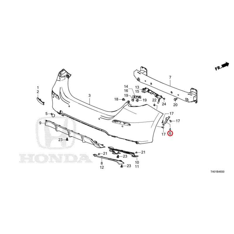 2021 honda civic parts diagram