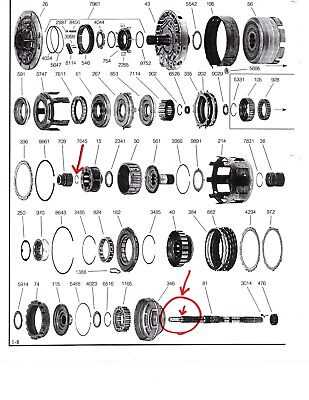 4l60e transmission parts diagram