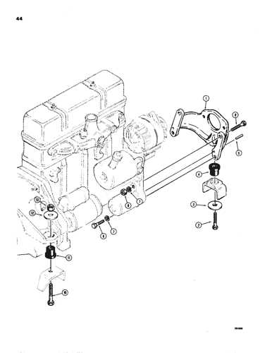 580c case backhoe parts diagram