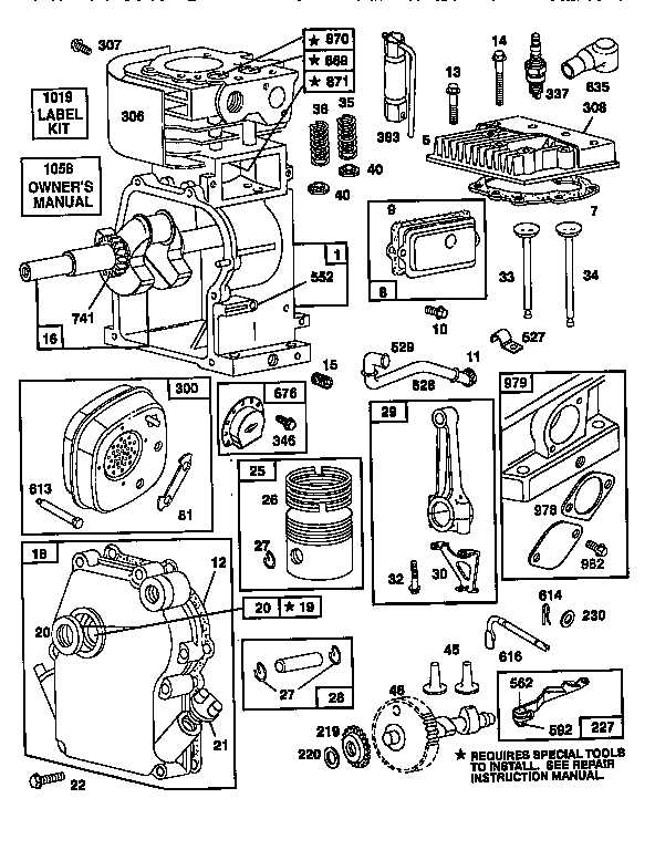 5hp briggs and stratton parts diagram