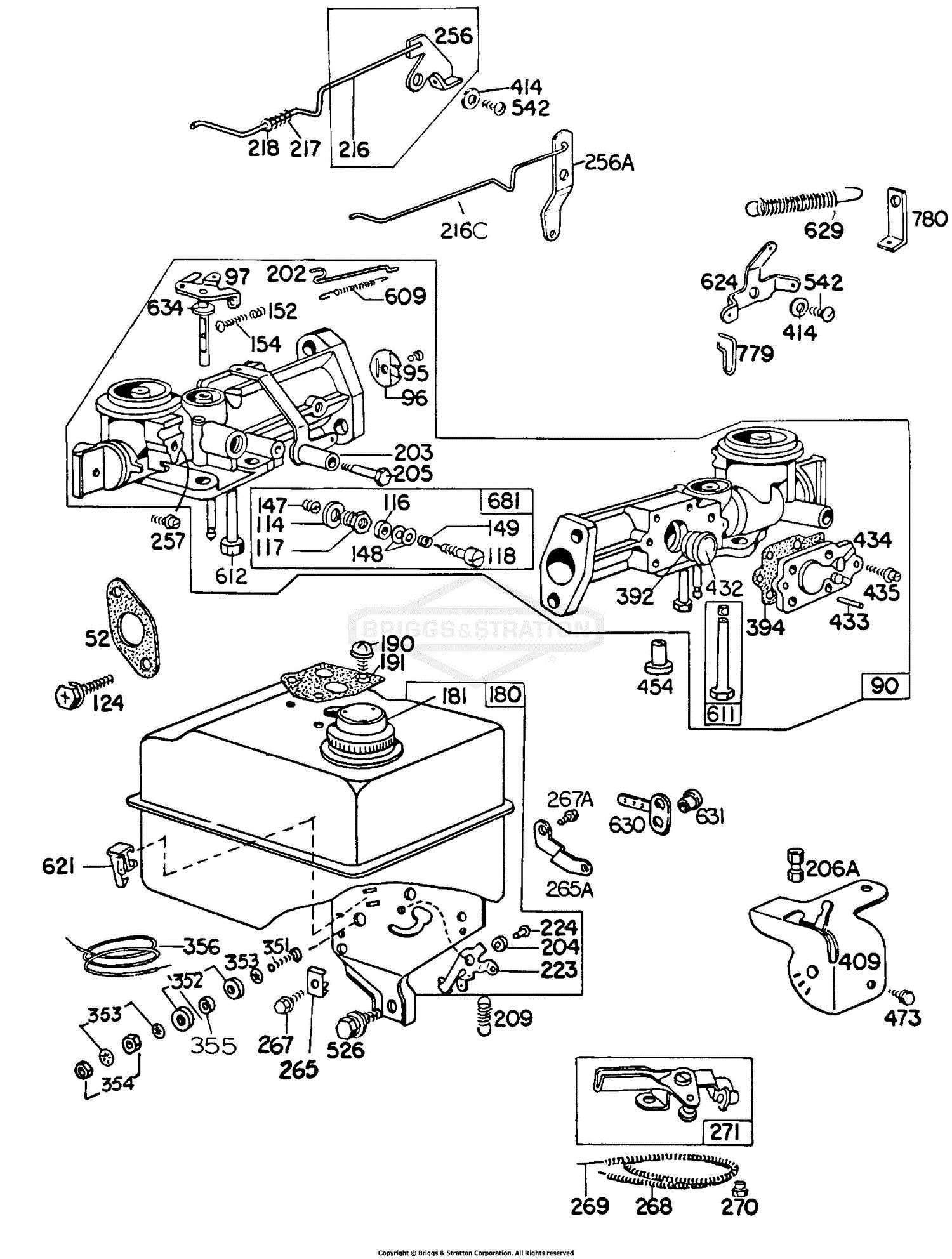 5hp briggs and stratton parts diagram