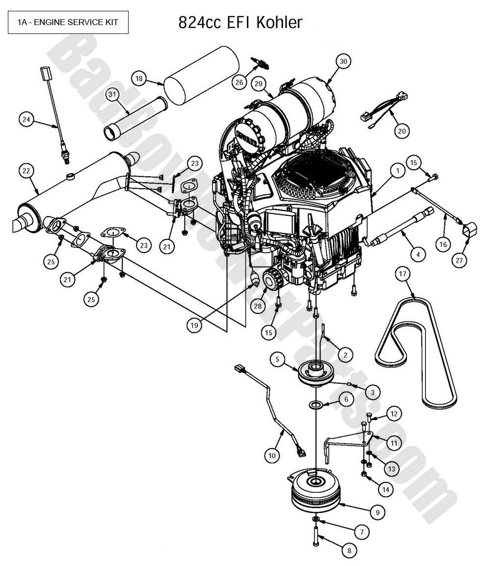 8 hp briggs and stratton engine parts diagram