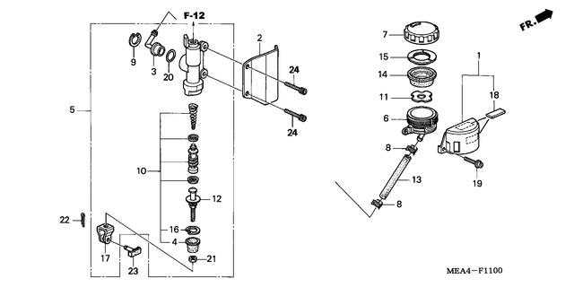 90 hp honda outboard parts diagram