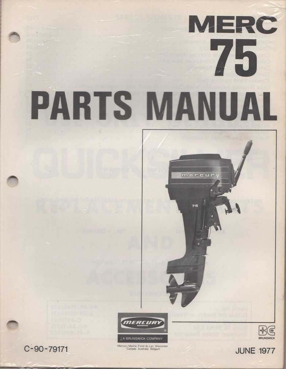 90 hp mercury outboard motor parts diagram