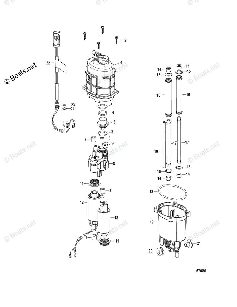 90 hp mercury outboard motor parts diagram