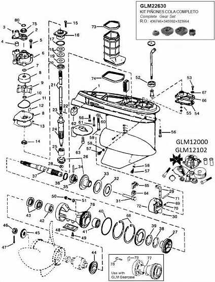 90 hp mercury outboard parts diagram