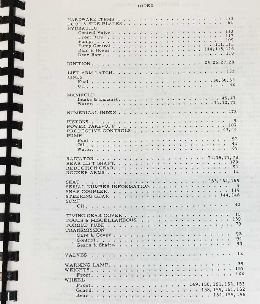 allis chalmers b parts diagram