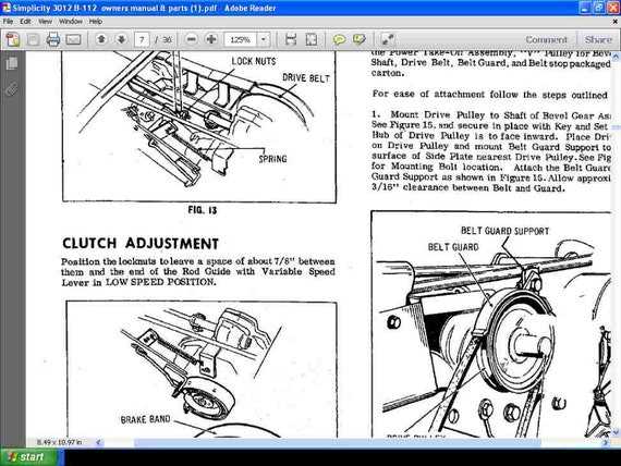 allis chalmers b parts diagram