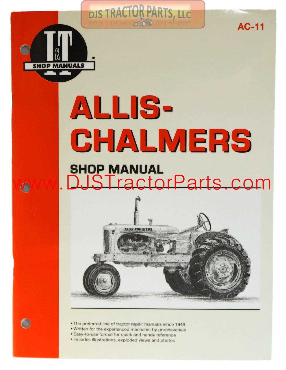 allis chalmers b parts diagram