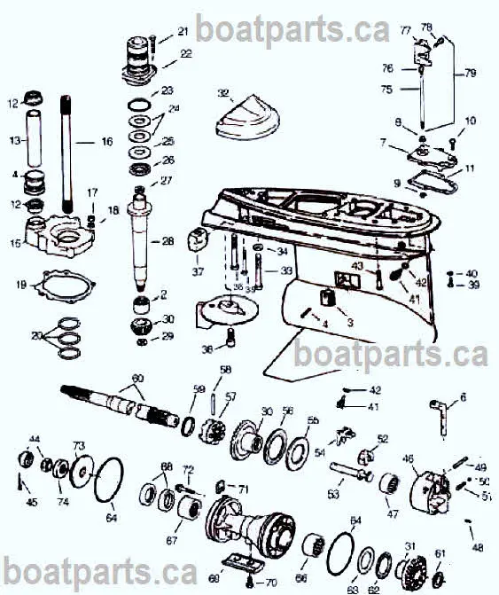 alpha 1 outdrive parts diagram