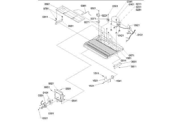 amana refrigerator parts diagram