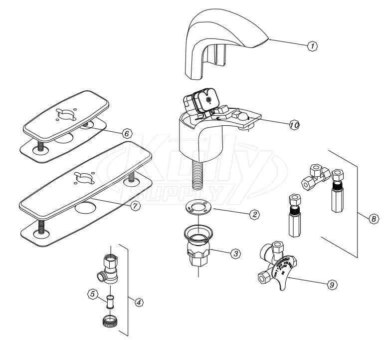 aquasource kitchen faucet parts diagram