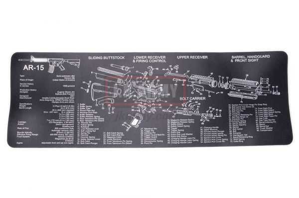 ar 15 exploded parts diagram