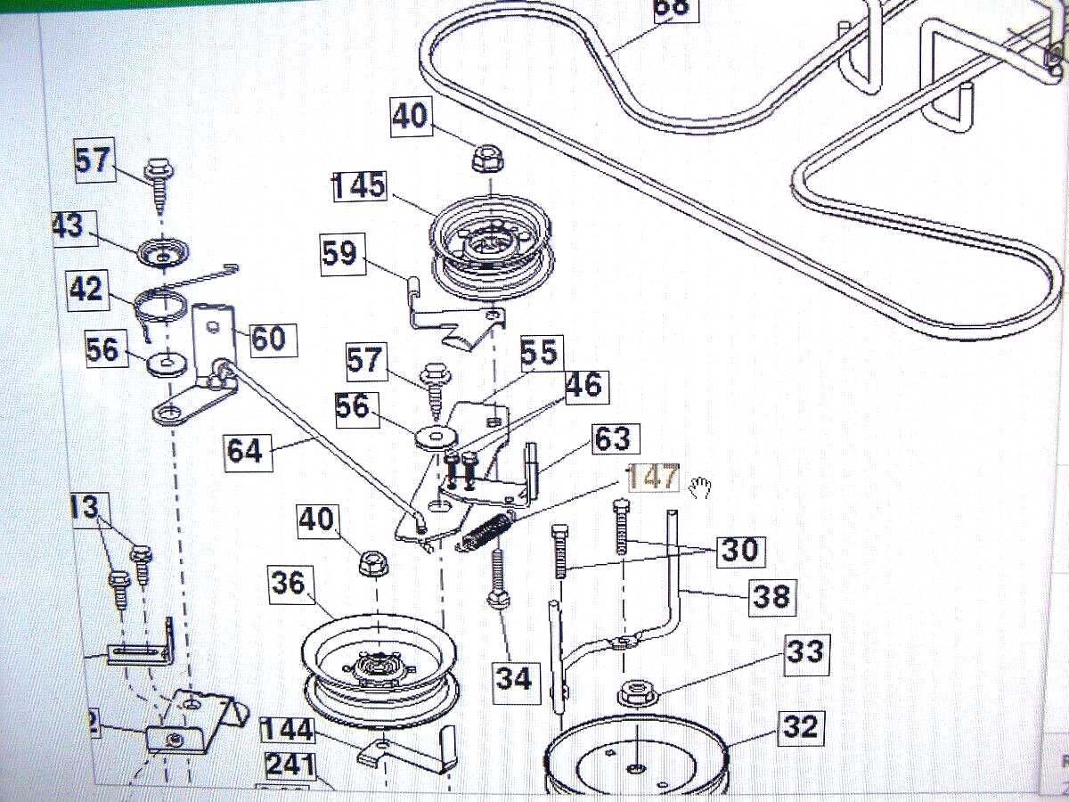 ariens 46 riding mower parts diagram