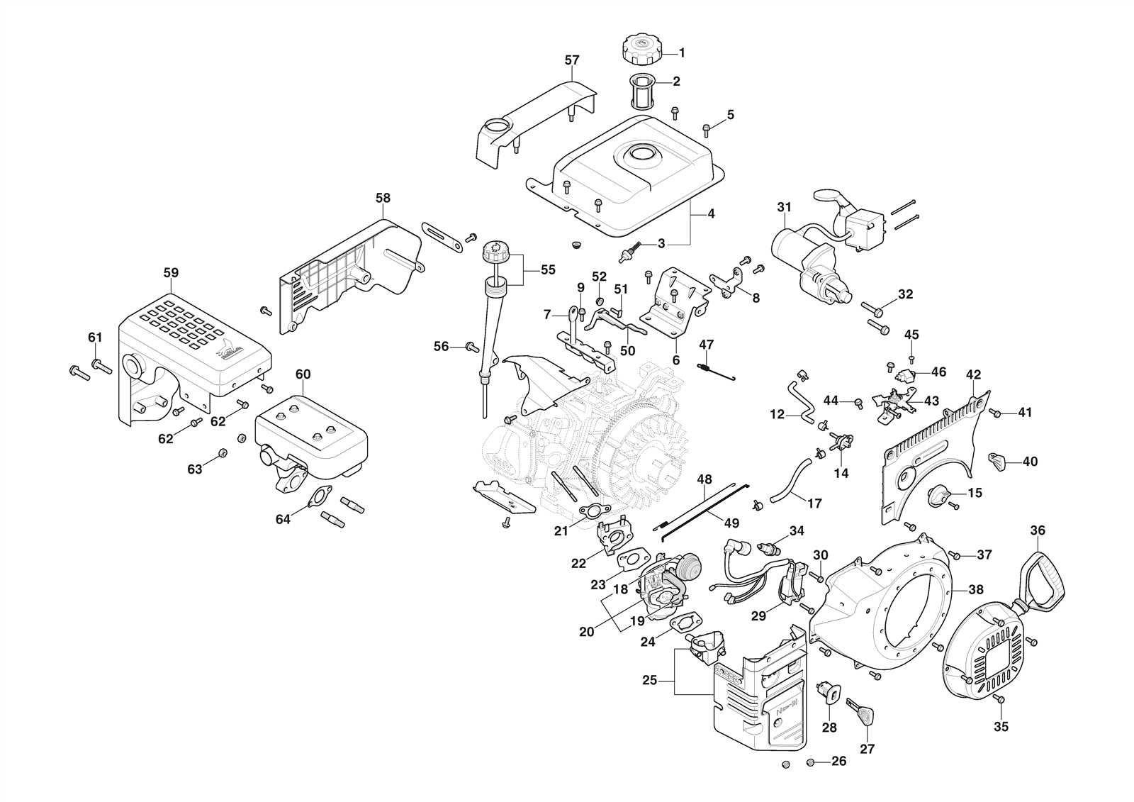 ariens 46 riding mower parts diagram