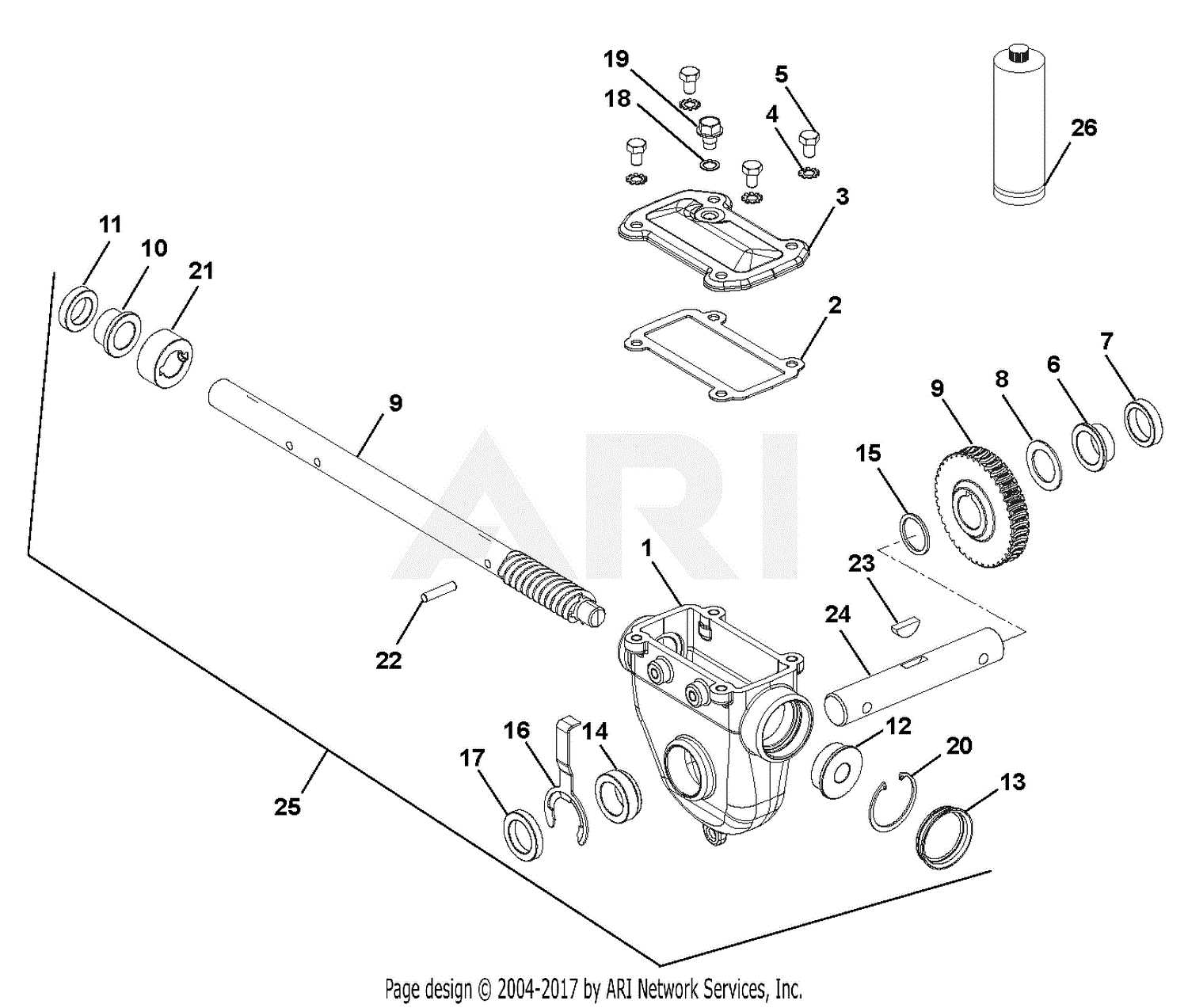 ariens deluxe 30 parts diagram