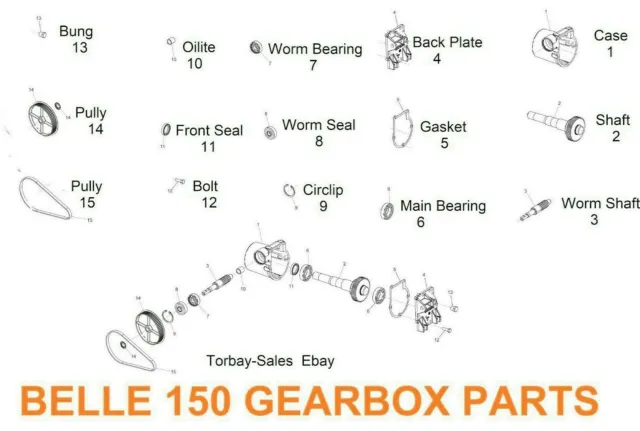 belle minimix 150 parts diagram