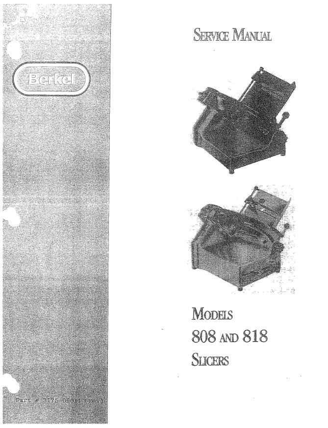 berkel slicer parts diagram