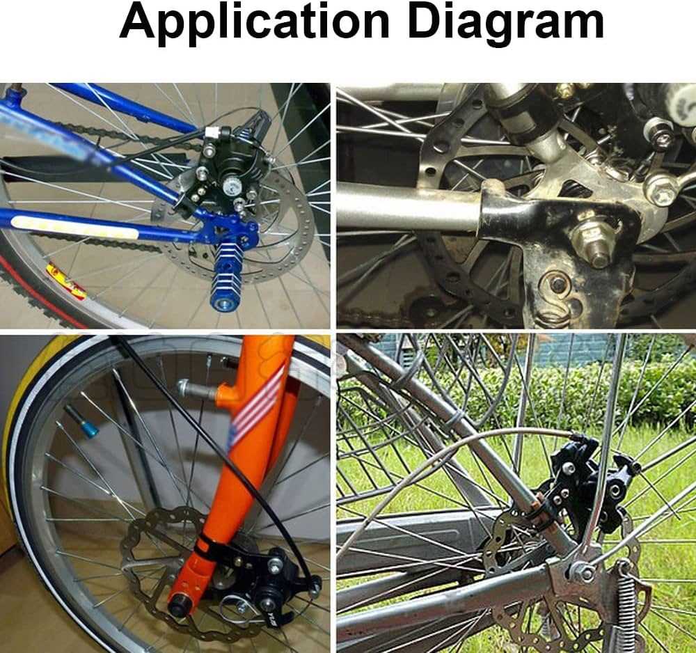 bike disc brake parts diagram