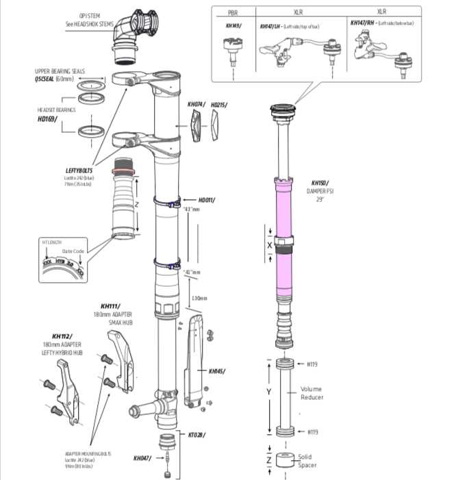 bike headset parts diagram